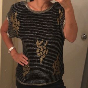 Vintage silk top